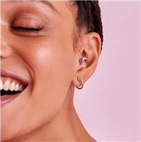 Mono orecchino Rosato Donna in Argento RZO017R - RZO017R